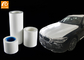 자동차용 페인트 투명한 마스킹 막을 위한 10장 마이크 백색 플라스틱 보호하는 과도한 스프레이 시트