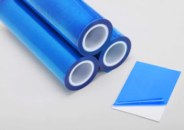 플라스틱 핵심을 가진 주문을 받아서 만들어진 크기 표면 보호 테이프 파란 색깔
