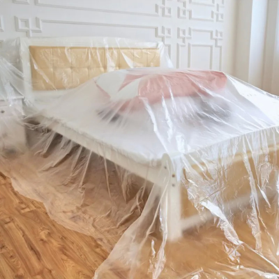 좋은 가격 무료샘플은 쏘파 겸 침대, 가구를 위해 탄력적 팔레트 랩 폴리에틸렌 필름을 깨끗이 합니다 온라인으로