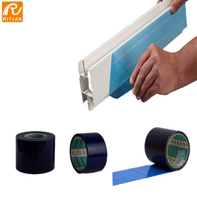 좋은 가격 1240mm x 200m 크기의 잔류물 제거가 없는 알루미늄용 자외선 방지 PE 보호 필름 온라인으로
